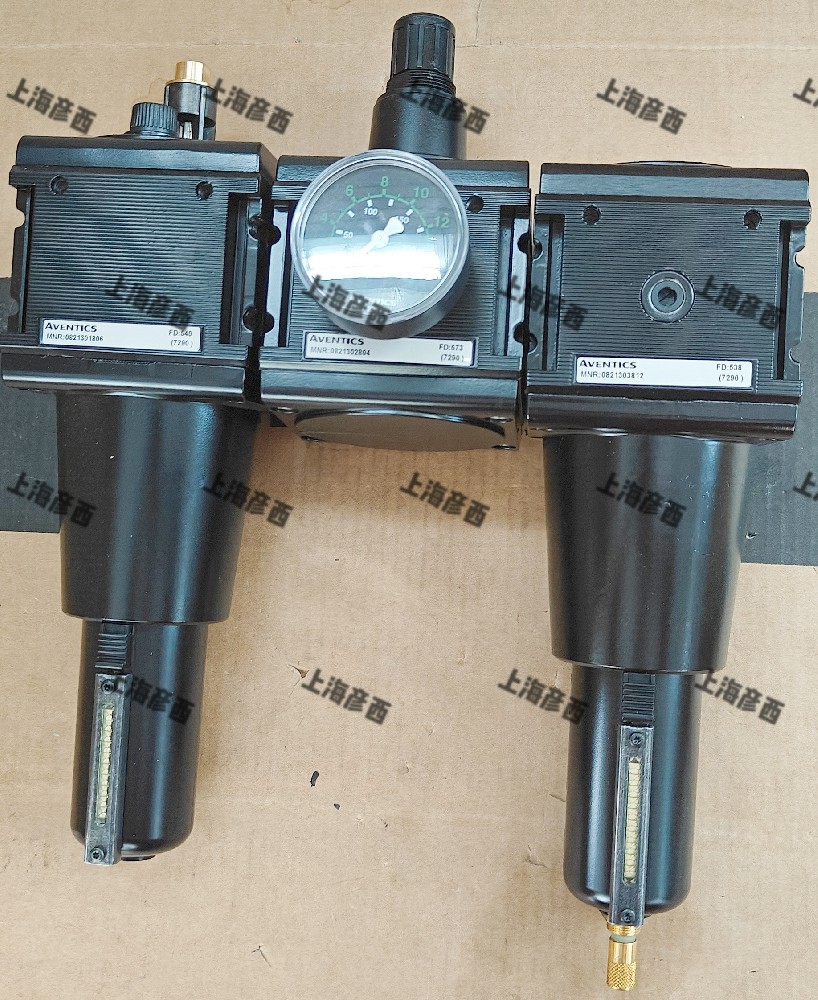 安沃馳Aventics 0821303812/0821302804/0821301806 氣源三聯件