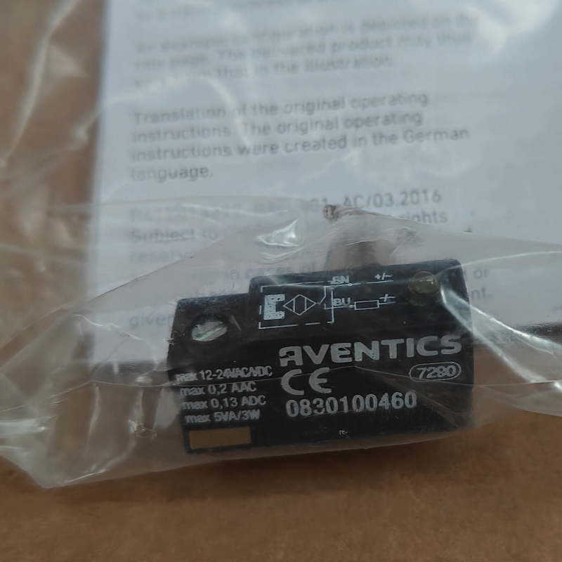 AVENTICS氣缸傳感器0830100460-ST9